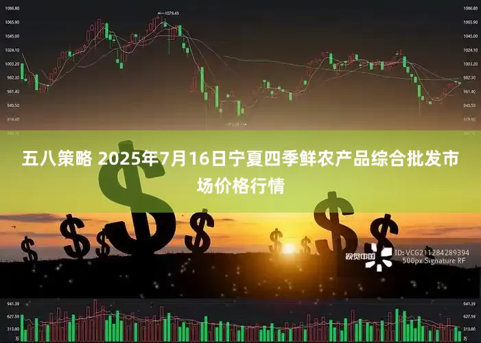 五八策略 2025年7月16日宁夏四季鲜农产品综合批发市场价格行情